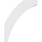 Ekena Millwork 4-in. W x 24-in. D x 30-in. H Thorton Architectural Grade PVC Knee Brace BRCP04X24X30THR - alternate 5